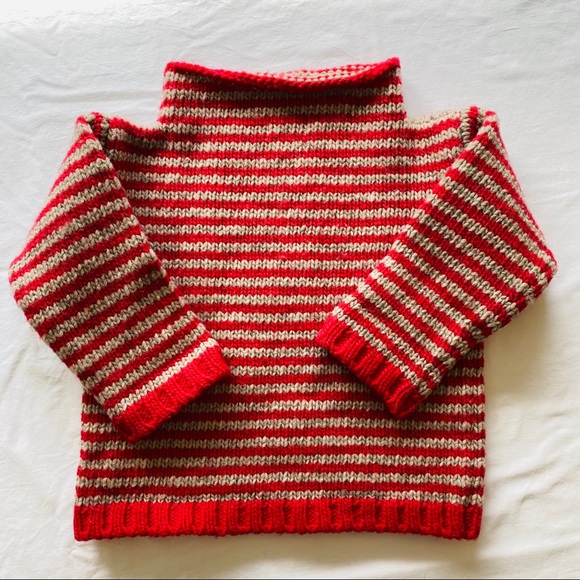 babaa Other - NWOT Babaa Red Striped Jumper No 6 Size 2